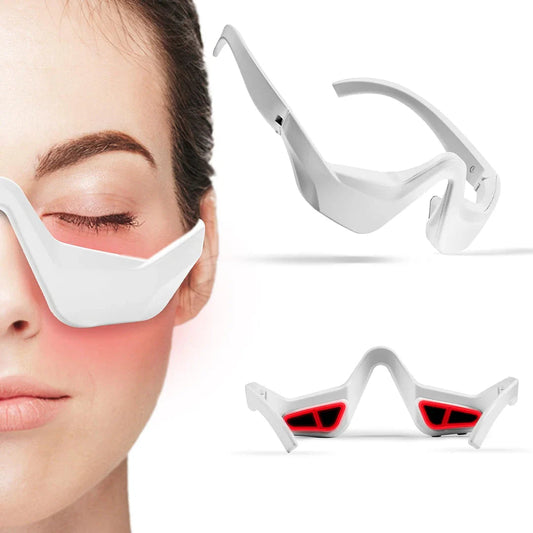 EyeShine™ | Lumière rouge et EMS | Réduit les cernes sous les yeux.